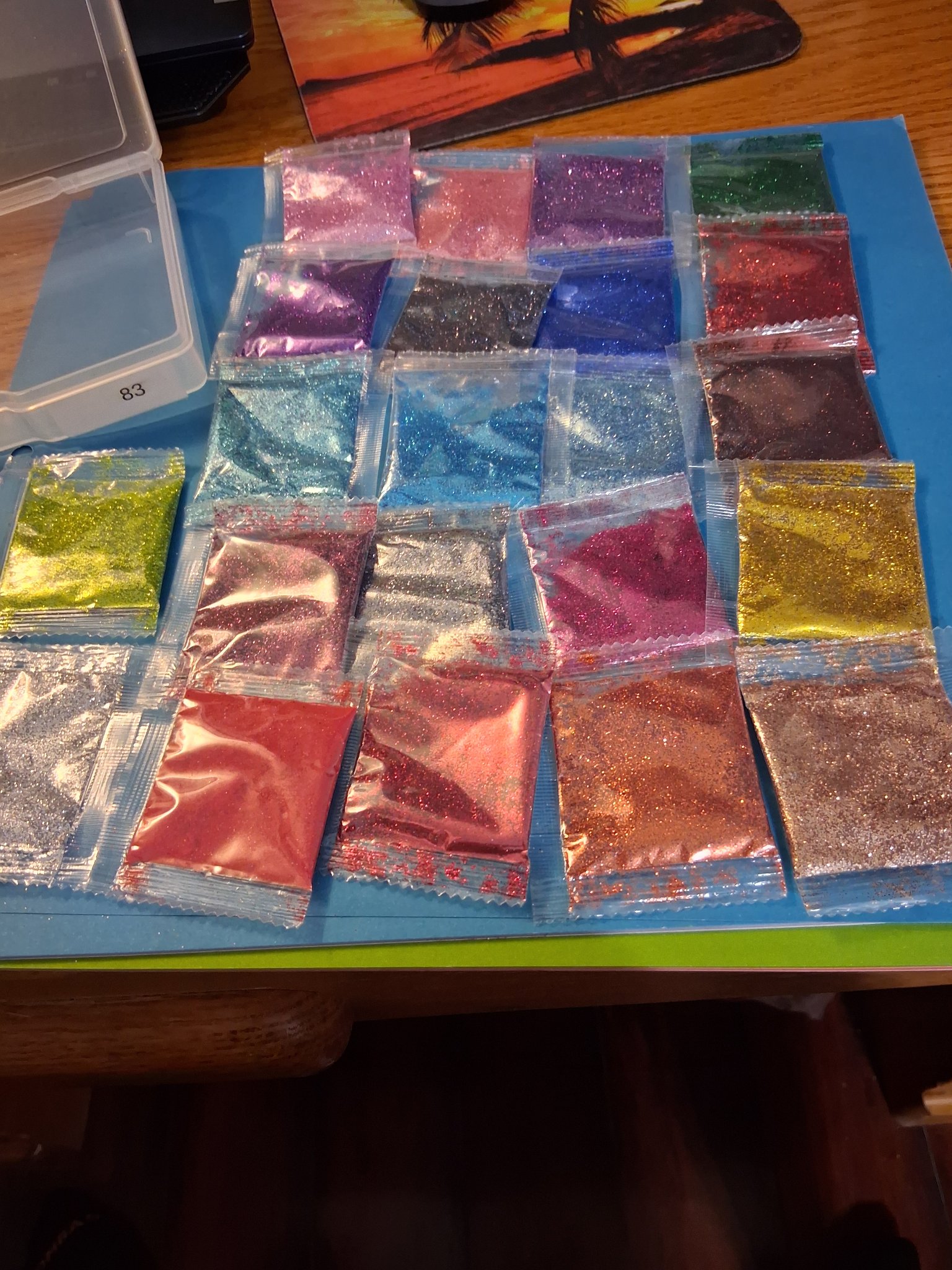 Addon — 83 Holographic Glitter Pack (20 Colors)